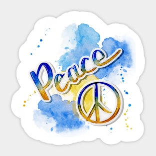 Peace Sticker